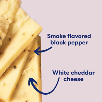 Tillamook Farmers' Collection Smoked Black Pepper White Cheddar Cheese Block - 7 Oz - Image 4