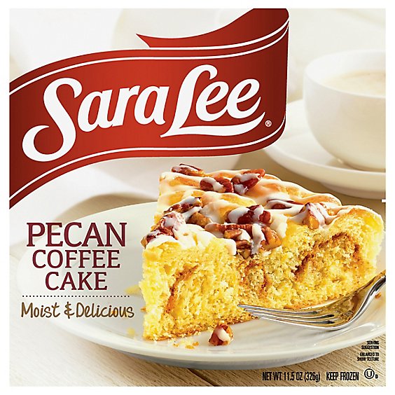 Sara Lee Cake Coffee Pecan - 11.5 Oz