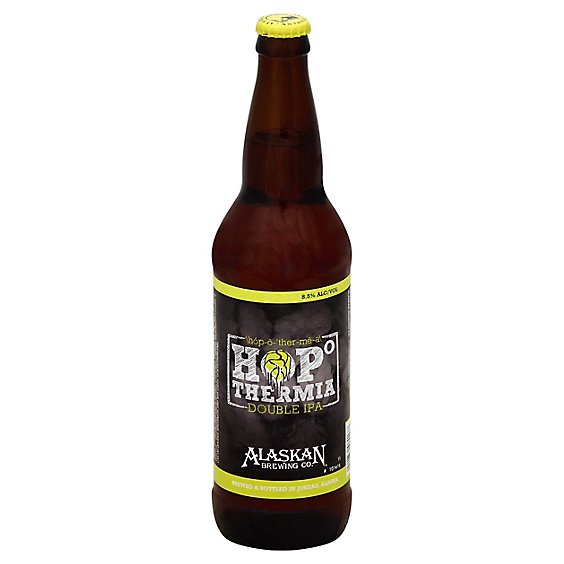 Alaskan Brewing Beer Hopothermia In Bottles - 22 Fl. Oz.