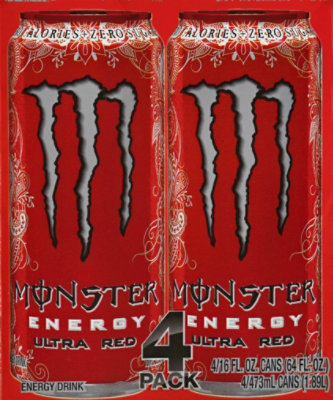 Monster Energy Sugar Ultra Red - Fl. Oz. - Albertsons