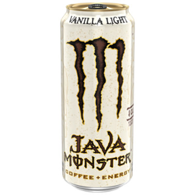 Monster Energy Java Vanilla Light Coffee + Energy Drink - 15.5 Fl. Oz. - Image 1