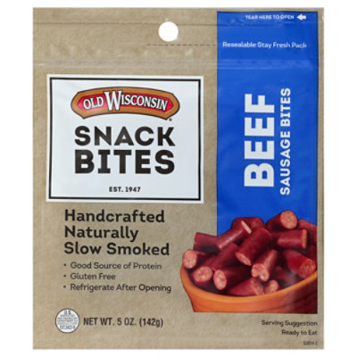 Old Wisconsin Beef Snack Bite - 5 Oz