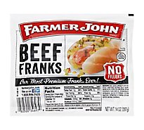 Farmer John Premium Beef Franks - 14 Oz
