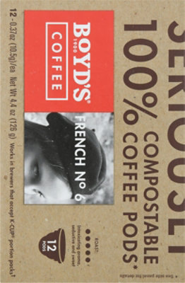 Boyds Coffee Coffee Pods French Oz safeway