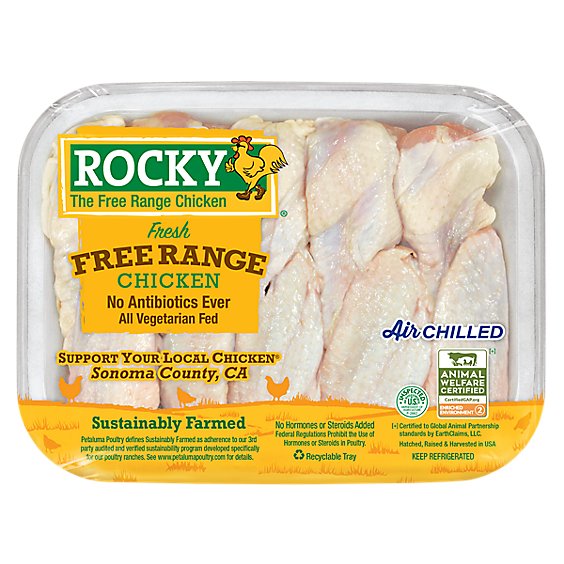 ROCKY Chicken Wings Party Tray Pack - 1.25 Lb