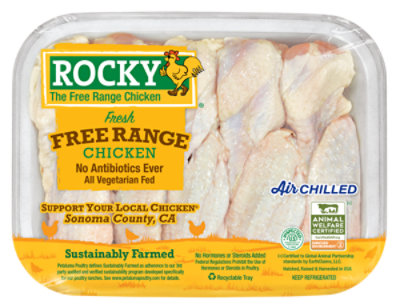 ROCKY Chicken Wings Party Tray Pack - 1.25 Lb