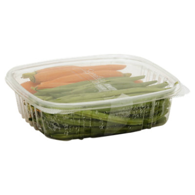 Fresh Cut Green Beans French Carrots W.green Beans - 12 Oz