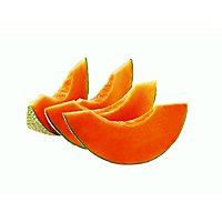 Fresh Cut Cantaloupe Wedges - 16 Oz - Image 1