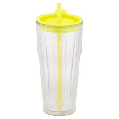 Zak Tumbler With Lid & Straw Gem Lime - 25 Oz