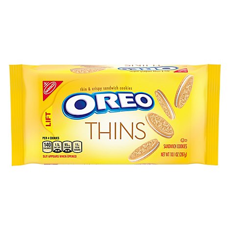 OREO Cookies Sandwich Thins - 10.1 Oz