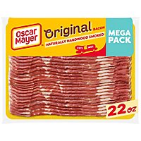 Oscar Mayer Naturally Hardwood Smoked Bacon Mega Pack - 22 Oz - Image 1