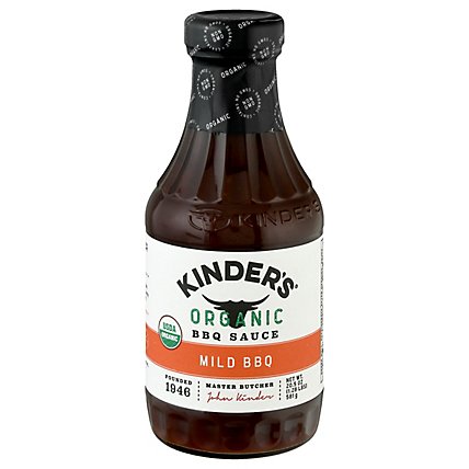 Kinders Sauce BBQ Organic Mild - 20.5 Oz - Image 3