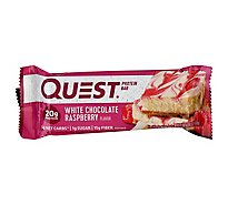 Quest Bar Protein Bar Gluten-Free White Chocolate Raspberry - 2.12 Oz