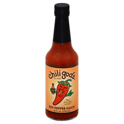 Chiligods Sauce Red Pepper - 10 Fl. Oz.