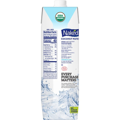 Naked Juice Coconut Water Pure - 33.8 Fl. Oz. - randalls
