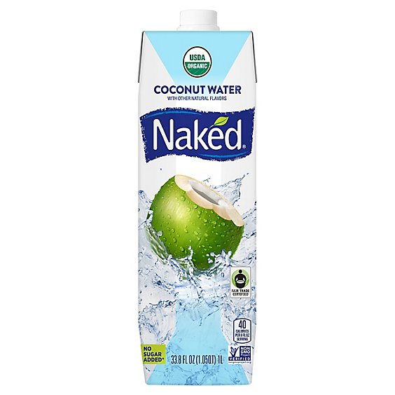 Naked Juice Coconut Water Pure - 33.8 Fl. Oz.
