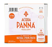 Acqua Panna Natural Spring Water Bottle - 12-750 Ml