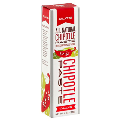 Olos All Natural Chipotle Paste Box - 4 Oz
