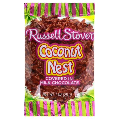 Russell Stover Coconut Nests Milk Chocolate - 1 Oz - Image 1