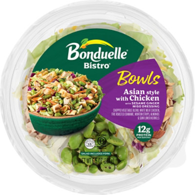 Bonduelle Bistro Bowl Asian Style with Chicken Salad - 6.5 Oz - Image 1