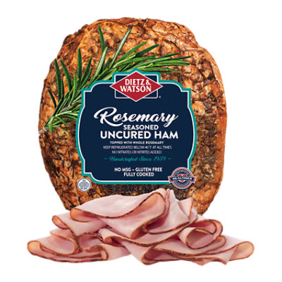 Dietz & Watson Ham Rosemary Seasoned - 0.50 LB