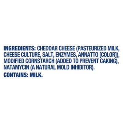 Kraft Cheese Natural Finely Shredded Sharp Cheddar - 8 Oz - Image 4