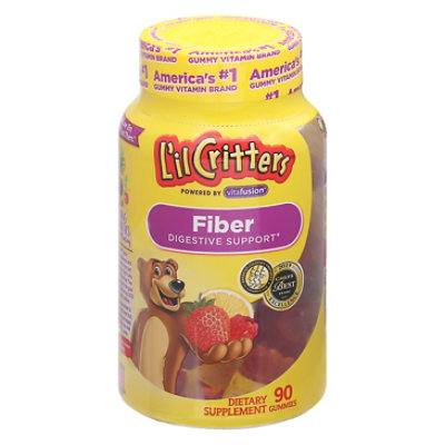 Lil Critters Kids Fiber Gummy Bears Supplement - 90 Count - Image 3