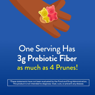 Lil Critters Kids Fiber Gummy Bears Supplement - 90 Count - Image 3