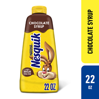 Nesquick Chocolate Flavored Syrup Chocolate Syrup for Milk or Ice Cream - 22 Oz