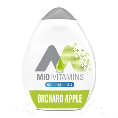 MiO Vitamins Orchard Apple Naturally Flavored Liquid Water Enhancer Bottle - 1.62 Fl. Oz.