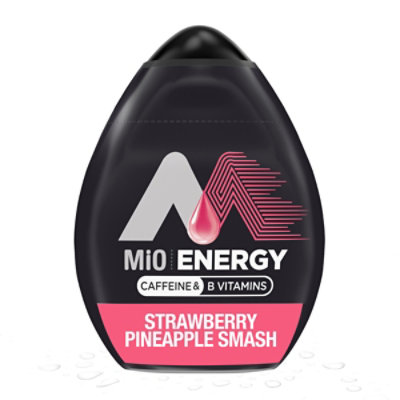 MiO Energy Strawberry Pineapple Smash Liquid Water Enhancer Drink Mix Bottle - 1.62 Fl. Oz.