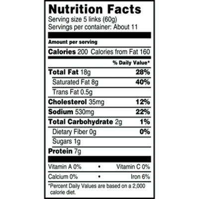 Hillshire Farm Beef Litl Smokies Smoked Sausage - 24 Oz - Image 3