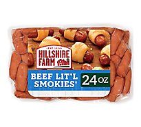 Hillshire Farm Beef Litl Smokies Smoked Sausage - 24 Oz