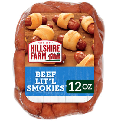 Hillshire Farm Beef Litl Smokies Smoked Sausage 12 Oz Albertsons