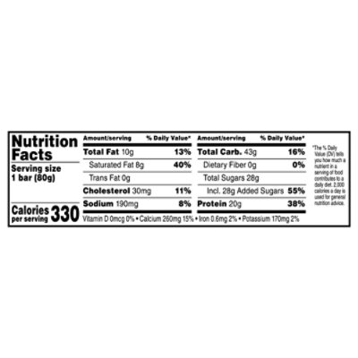 Gatorade Protein Bar Whey Chocolate Caramel - 2.8 Oz - Image 4