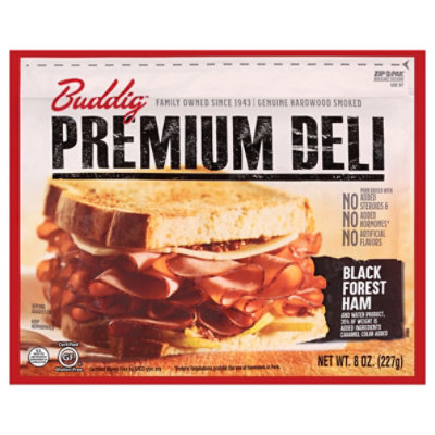 Buddig Premium Deli Ham Black Forest - 8 Oz - Image 1