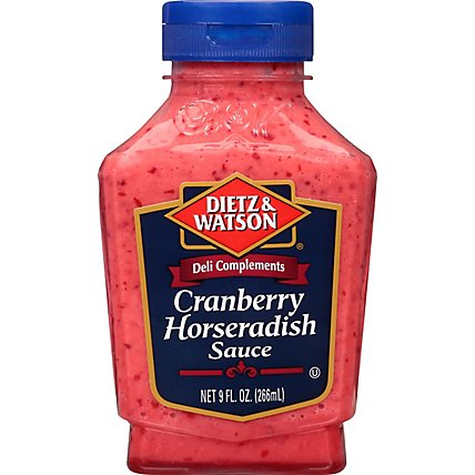Dietz & Watson Deli Complements Sause Cranberry Horseradish - 9 Oz - Image 2