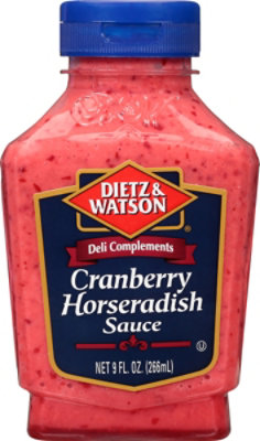 Dietz & Watson Deli Complements Sause Cranberry Horseradish - 9 Oz - Image 2