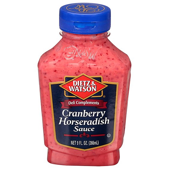 Dietz & Watson Deli Complements Sause Cranberry Horseradish - 9 Oz