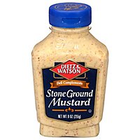 Dietz & Watson Deli Complements Mustard Stone Ground - 9 Oz - Image 3