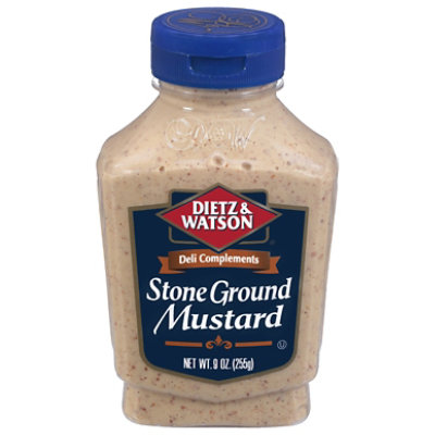 Dietz & Watson Deli Complements Mustard Stone Ground - 9 Oz - Image 3