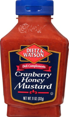 Dietz & Watson Deli Complements Mustard Cranberry Honey - 11 Oz - Image 2