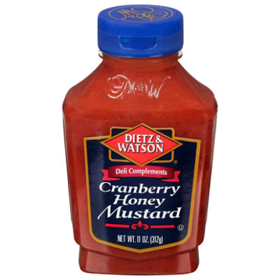 Dietz & Watson Deli Complements Mustard Cranberry Honey - 11 Oz