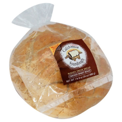 Goldminer California Bread Sourdough Boule Cracked Wheat - Each