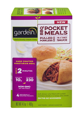 Gardein Barbecue Pulled Porkless Bun - 14.1 Oz