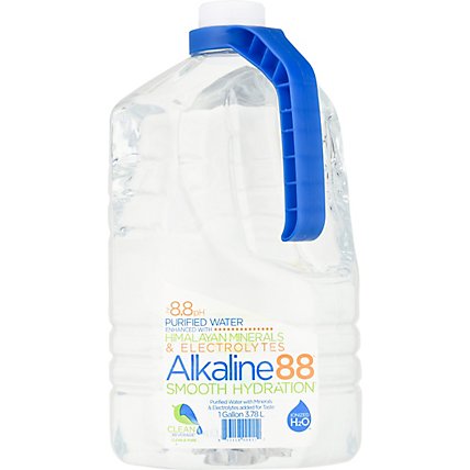 Alkaline88 8.8pH Purified Water - 1 Gallon - Image 2