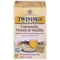 Twinings of London Herbal Tea Caffeine Free Camomile Honey & Vanilla - 20 Count - Image 3