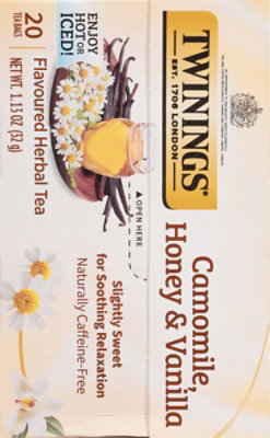 Twinings of London Herbal Tea Caffeine Free Camomile Honey & Vanilla - 20 Count - Image 5