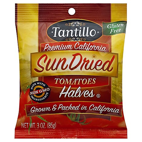 Tantillo Sun Dried Tomatoes Halves Bag - 3 Oz