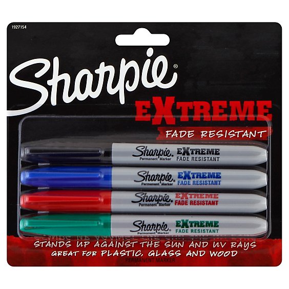Sharpie Extreme Assorted - 4 Count